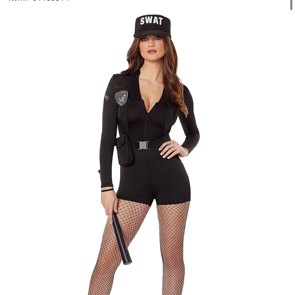 SWAT cop costume
